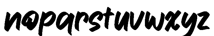 Oppew Font LOWERCASE