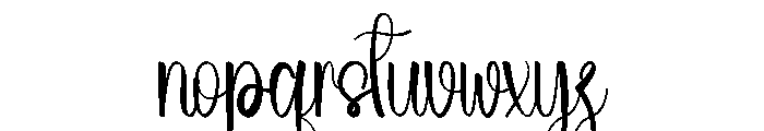 Opration Font LOWERCASE