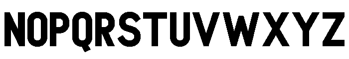 Optican Black Font UPPERCASE