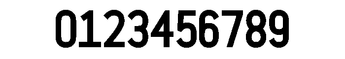 Optican Bold Font OTHER CHARS