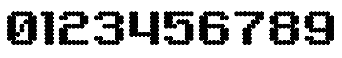 Opticode Regular Font OTHER CHARS