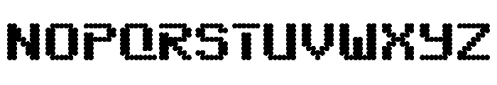Opticode Regular Font UPPERCASE