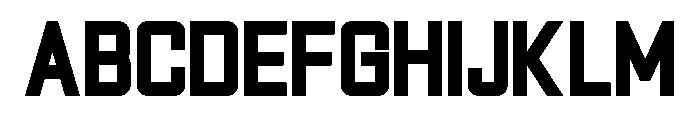 Optimous Black Font UPPERCASE