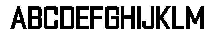 Optimous Bold Font UPPERCASE