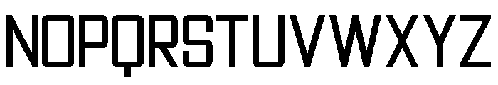 Optimous Font UPPERCASE