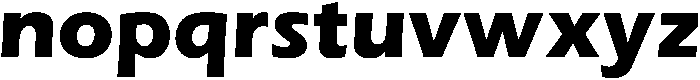 OPAL Regular otf (400) Font LOWERCASE