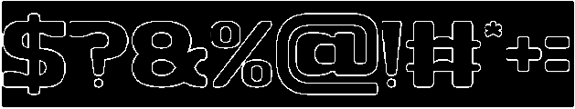OPEN MIND-Hollow-Inverse otf (400) Font OTHER CHARS