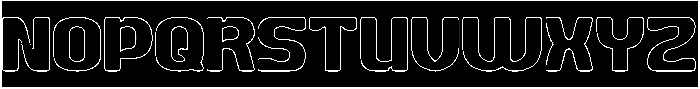 OPEN MIND-Hollow-Inverse otf (400) Font UPPERCASE