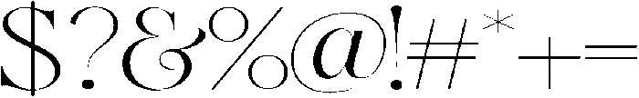 OPHELIA-Regular otf (400) Font OTHER CHARS