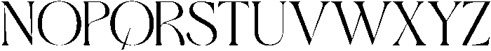 OPHELIA-Regular otf (400) Font UPPERCASE