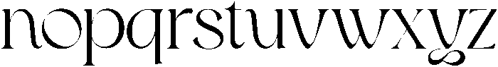 OPHELIA-Regular otf (400) Font LOWERCASE