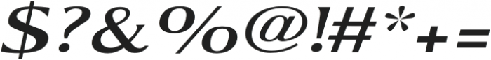 OPTIMUS Light Extended Italic otf (300) Font OTHER CHARS
