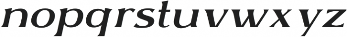 OPTIMUS Light Italic otf (300) Font LOWERCASE