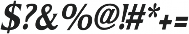 OPTIMUS Medium Condensed Italic otf (500) Font OTHER CHARS