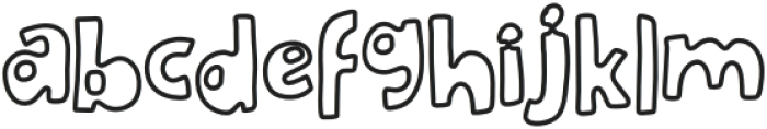 Opal Orbit Line otf (400) Font LOWERCASE