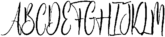Opal otf (400) Font UPPERCASE