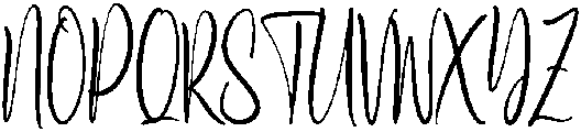 Opal otf (400) Font UPPERCASE