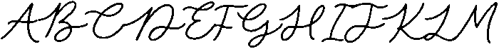 Opaline Nottela otf (400) Font UPPERCASE