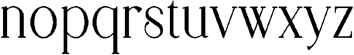 Opaline Regular otf (400) Font LOWERCASE