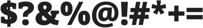 Open Serif Black otf (900) Font OTHER CHARS