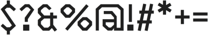 Open TECH Neue Slab Serif otf (400) Font OTHER CHARS