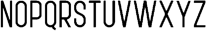 Opera Regular otf (400) Font LOWERCASE