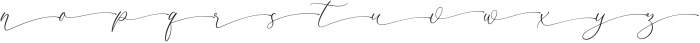 Opera Signature Script Swash otf (400) Font LOWERCASE