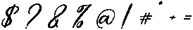 Ophelia Regular otf (400) Font OTHER CHARS