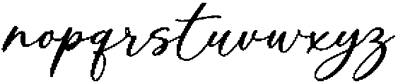Ophelia Regular otf (400) Font LOWERCASE