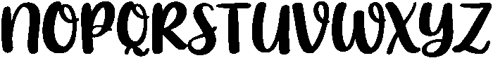 Ophelia otf (400) Font UPPERCASE