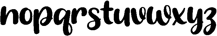 Ophelia otf (400) Font LOWERCASE
