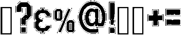 Optimal Distressed Regular ttf (400) Font OTHER CHARS