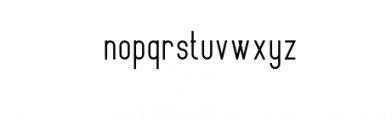 Opinio-Black.otf Font LOWERCASE