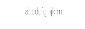 Opinio-Light.otf Font LOWERCASE