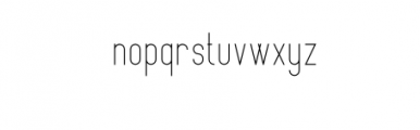 Opinio.otf Font LOWERCASE