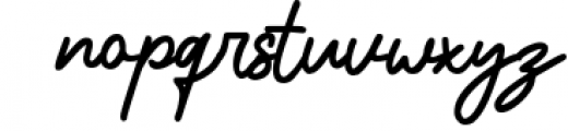 Oplexys Monoline Signature Script Font Font LOWERCASE