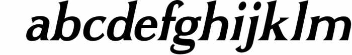 Optimus - Serif font family 10 Font LOWERCASE