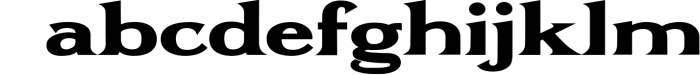 Optimus - Serif font family 2 Font LOWERCASE