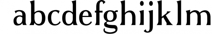 Optimus - Serif font family 3 Font LOWERCASE