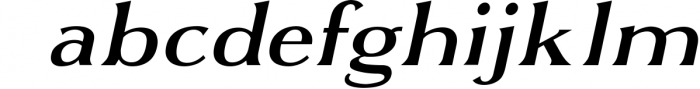 Optimus - Serif font family 6 Font LOWERCASE