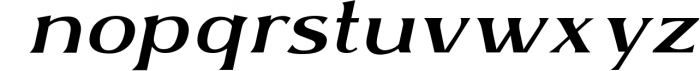 Optimus - Serif font family 6 Font LOWERCASE