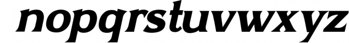 Optimus - Serif font family 8 Font LOWERCASE