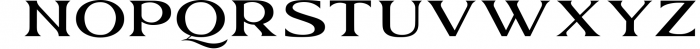 Optimus - Serif font family Font UPPERCASE