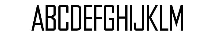 OPTIAgency-Gothic Font LOWERCASE
