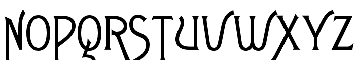 OPTIArt-Gothic Font UPPERCASE