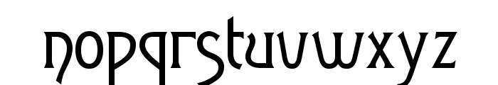 OPTIArt-Gothic Font LOWERCASE