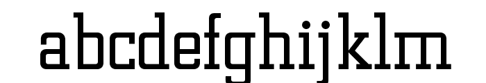 OPTICirrus-Light Font LOWERCASE