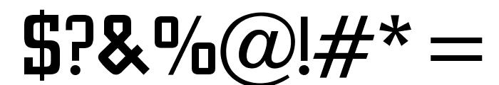 OPTICirrus-Medium Font OTHER CHARS