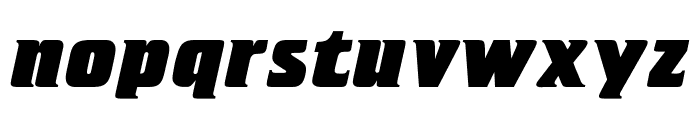 OPTICristetaXBoldItalic Font LOWERCASE