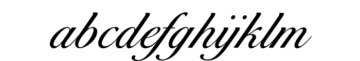 OPTIDiannaScript-LightAgen Font LOWERCASE